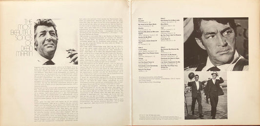 Dean Martin : The Most Beautiful Songs Of... (2xLP, Comp, Club, Gat)