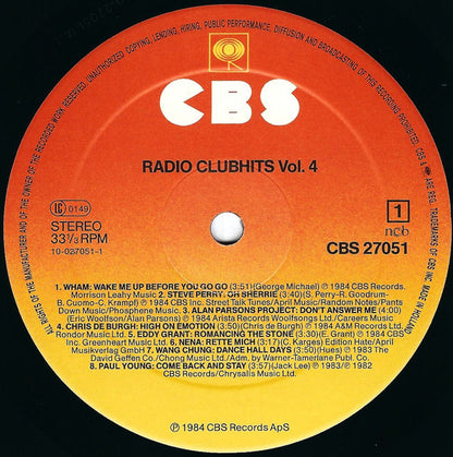 Various : Radio Clubhits Vol. 4 (LP, Comp)