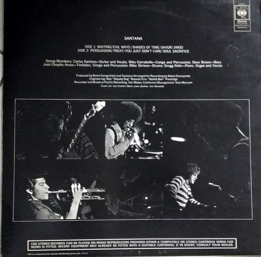 Santana : Santana (LP, Album)