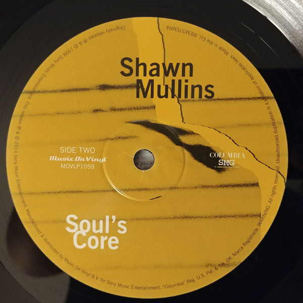 Shawn Mullins : Soul's Core (LP, 180)