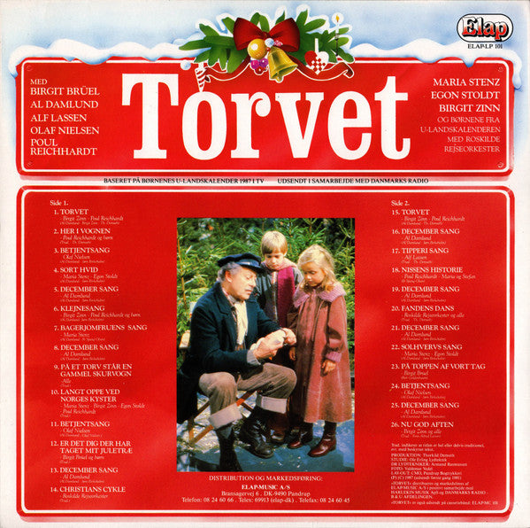 Maria Stenz, Birgit Brüel, Poul Reichhardt : Torvet (LP, Album, RE)