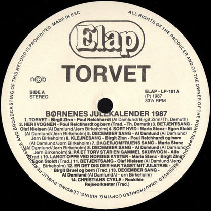 Maria Stenz, Birgit Brüel, Poul Reichhardt : Torvet (LP, Album, RE)