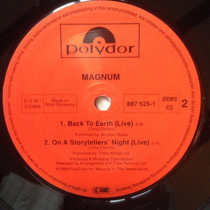 Magnum (3) : Start Talking Love (12")