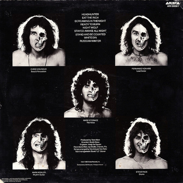 Krokus : Headhunter (LP, Album)