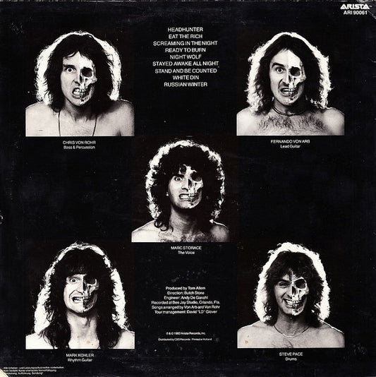 Krokus : Headhunter (LP, Album)