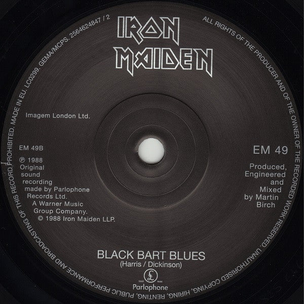Iron Maiden : Can I Play With Madness (7", Single, RE)