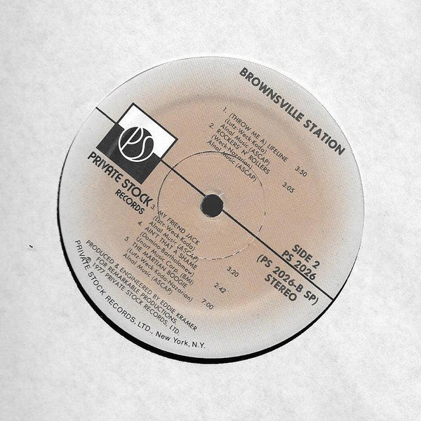Brownsville Station : Brownsville Station (LP, Album, Spe)