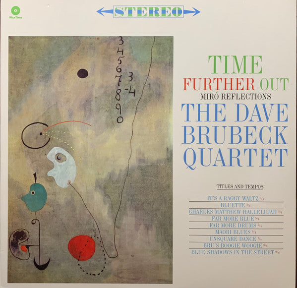 The Dave Brubeck Quartet : Time Further Out (Miro Reflections) (LP, Ltd, RE, RM, 180)