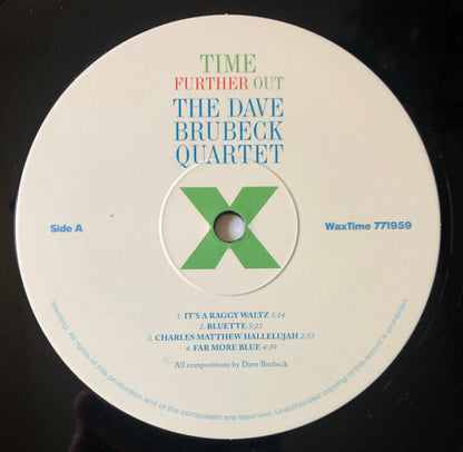 The Dave Brubeck Quartet : Time Further Out (Miro Reflections) (LP, Ltd, RE, RM, 180)