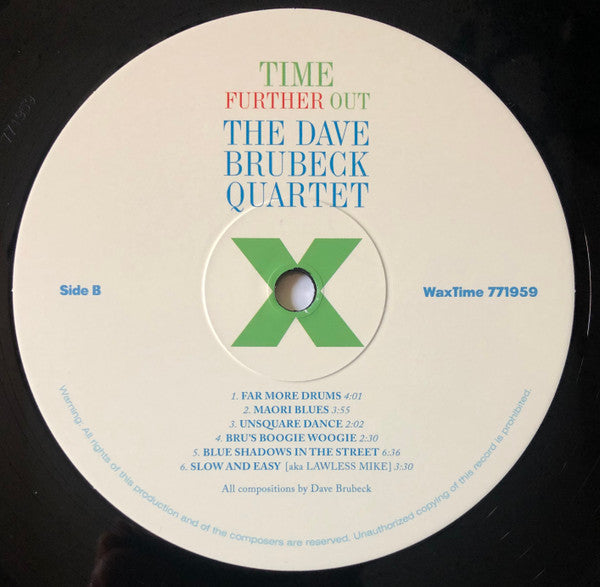 The Dave Brubeck Quartet : Time Further Out (Miro Reflections) (LP, Ltd, RE, RM, 180)