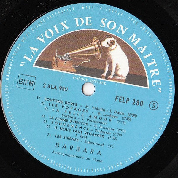 Barbara (5) : Barbara (LP, Comp)