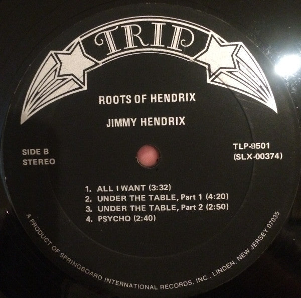 Jimi Hendrix : Roots Of Hendrix (LP, Album, RE)