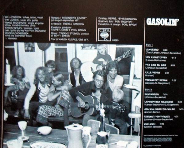 Gasolin' : Gasolin' (LP, Album, RE, Gat)