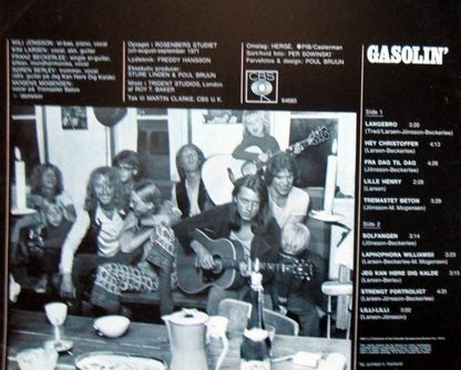 Gasolin' : Gasolin' (LP, Album, RE, Gat)