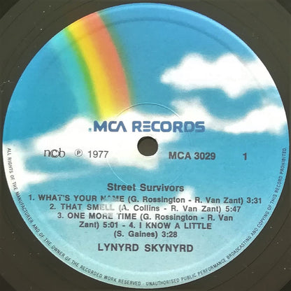 Lynyrd Skynyrd : Street Survivors (LP, Album, RE, RP, Gat)