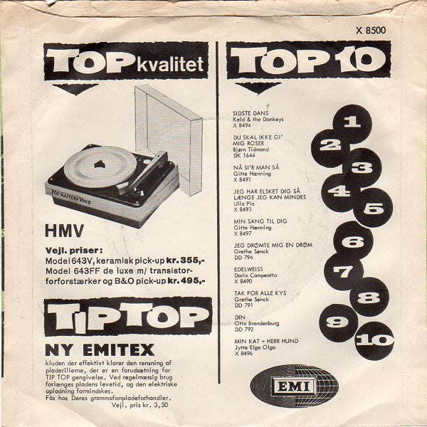 Ghita Nørby : Hvor Er Du Egentlig Sød... (7", Single, Sol)