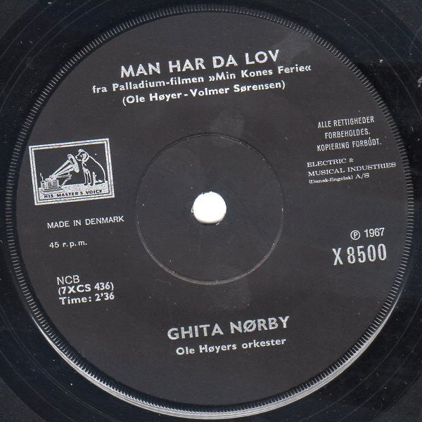 Ghita Nørby : Hvor Er Du Egentlig Sød... (7", Single, Sol)