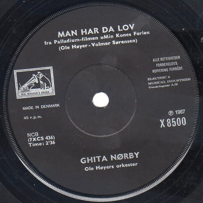 Ghita Nørby : Hvor Er Du Egentlig Sød... (7", Single, Sol)