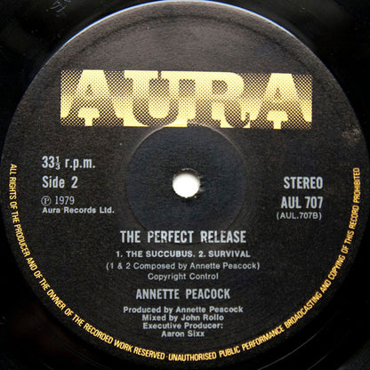 Annette Peacock : The Perfect Release (LP, Album)