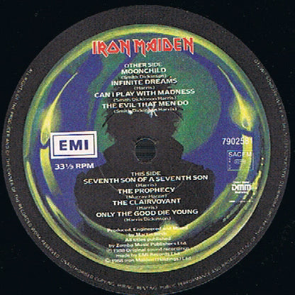 Iron Maiden : Seventh Son Of A Seventh Son (LP, Album)