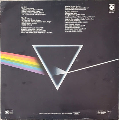 Pink Floyd : The Dark Side Of The Moon (LP, Album, RP)