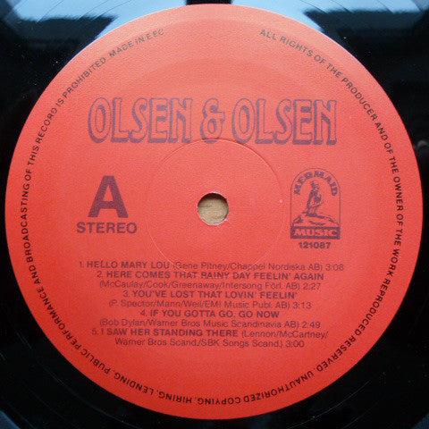 Brdr. Olsen : Rockstalgi (LP, Album)