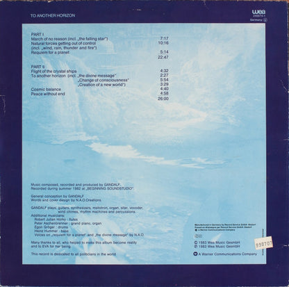 Gandalf : To Another Horizon (LP, Album)
