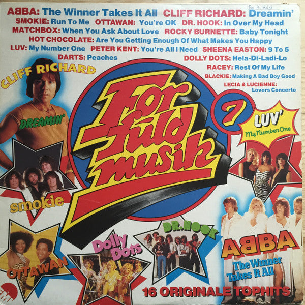 Various : For Fuld Musik 7 (LP, Comp)