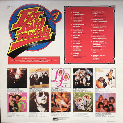 Various : For Fuld Musik 7 (LP, Comp)