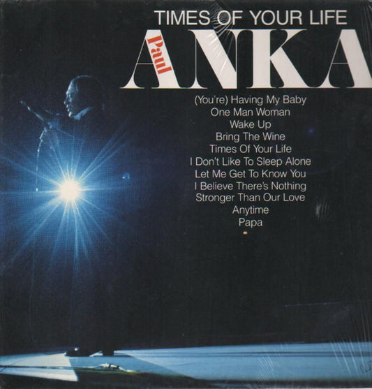 Paul Anka : Times Of Your Life (LP)