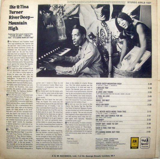 Ike & Tina Turner : River Deep ~ Mountain High (LP, Album, RE)