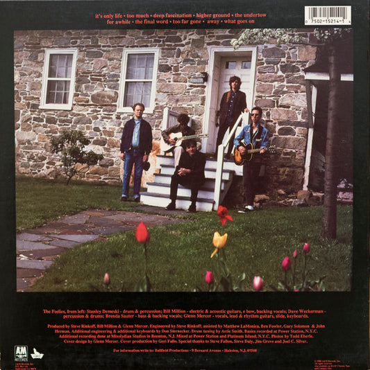 The Feelies : Only Life (LP, Album, Bla)