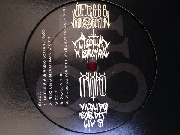 Kanyle Massakren : Over Stregen (LP, Album, Ltd)