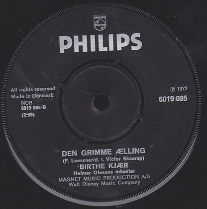 Birthe Kjær : Det Er Mig Du Vil Ha' / Den Grimme Ælling (7", Bla)