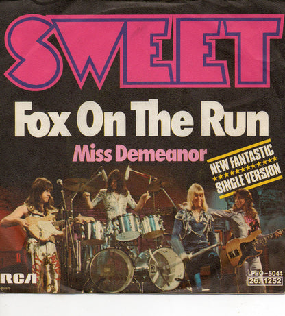 Sweet* : Fox On The Run (7", Single)
