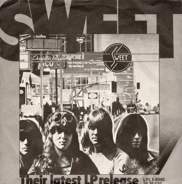Sweet* : Fox On The Run (7", Single)