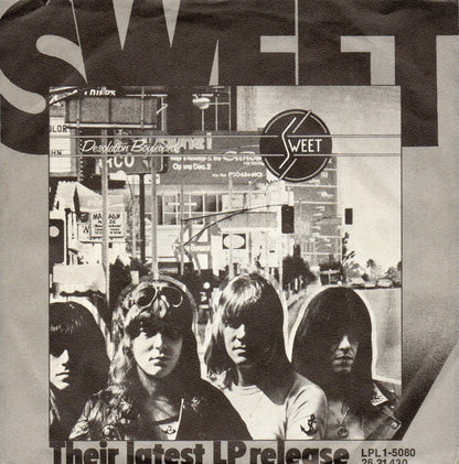 Sweet* : Fox On The Run (7", Single)