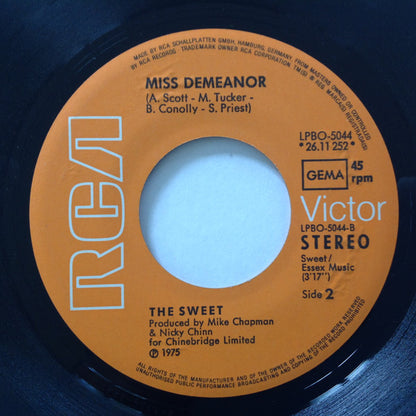 Sweet* : Fox On The Run (7", Single)