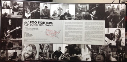 Foo Fighters : Sonic Highways (LP, Album, Chi)