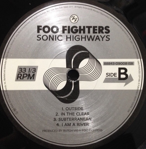 Foo Fighters : Sonic Highways (LP, Album, Chi)