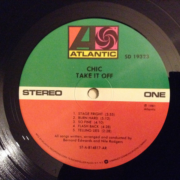 Chic : Take It Off (LP, Album, AR-)