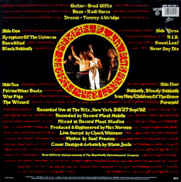 Ozzy Osbourne : Speak Of The Devil (2xLP, Album, RE, Gat)