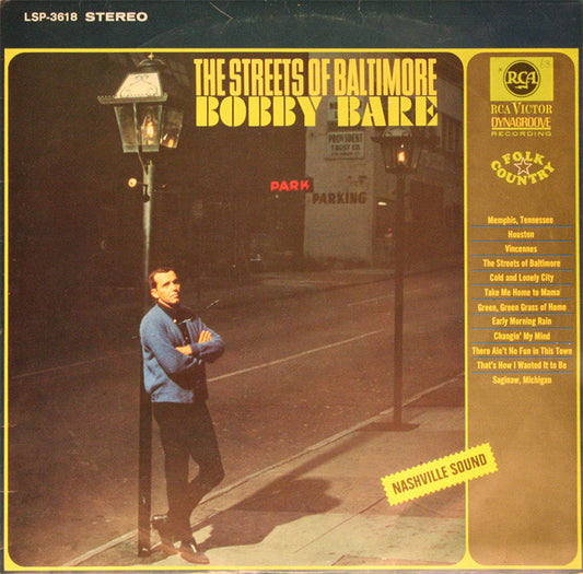Bobby Bare : The Streets Of Baltimore (LP, Album)