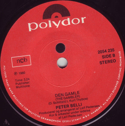 Peter Belli : Tina (7", Single)