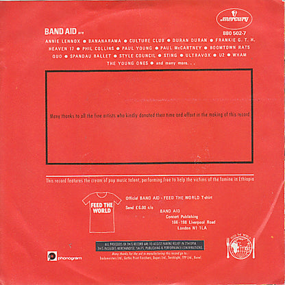 Band Aid : Do They Know It's Christmas? (7", Single)