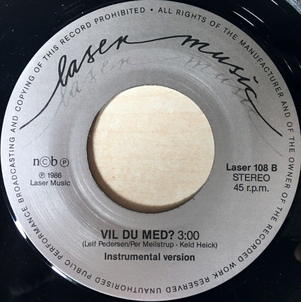 Birthe Kjær : Vil Du Med? (7", Single)