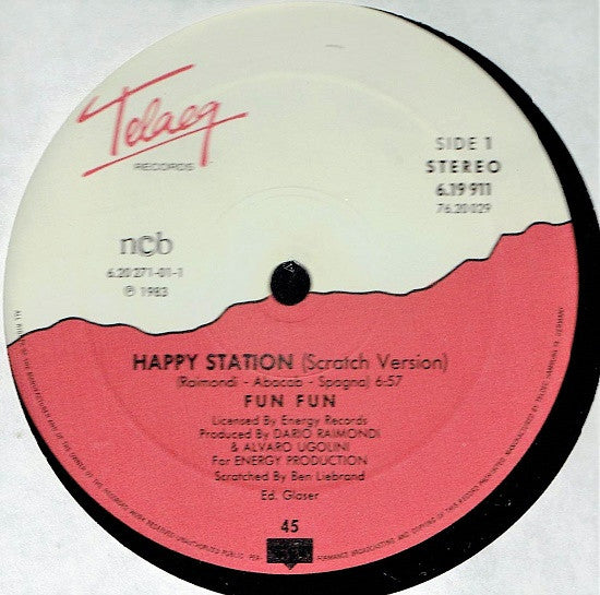 Fun Fun : Happy Station (Scratch Version) (12", Maxi)