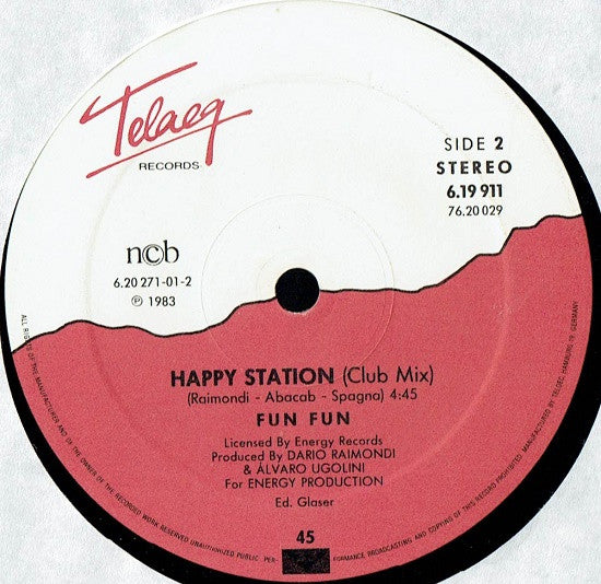 Fun Fun : Happy Station (Scratch Version) (12", Maxi)