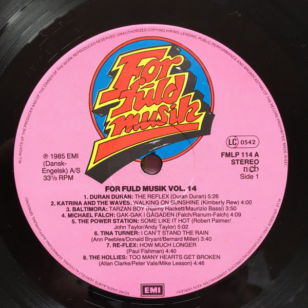 Various : For Fuld Musik 14 (LP, Comp)
