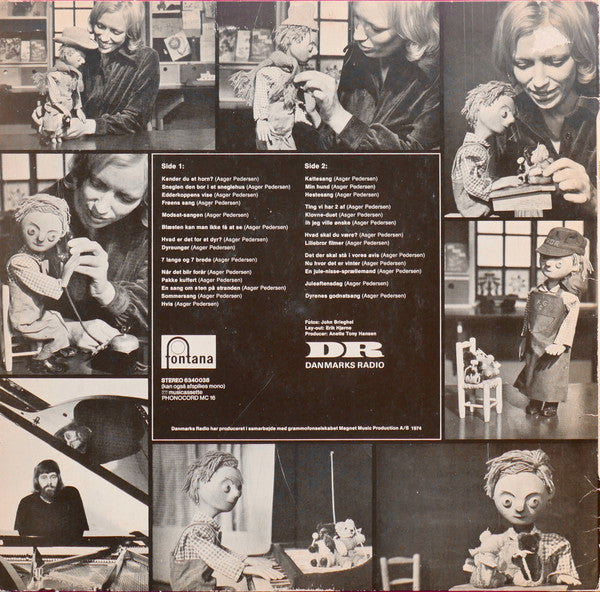 Ingrid og Lillebror, Asger Pedersen : Ingrid Og Lillebror Synger Sange Fra Kikkassen (LP, Album)